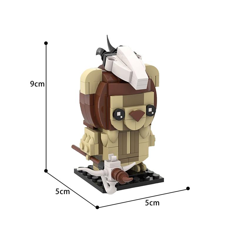 Buildmoc Star Movie Figures Vader-Anakined Ewoked Ahsokaed Kuiils General-Grievous Model Building Blocks Kids Toys for Children