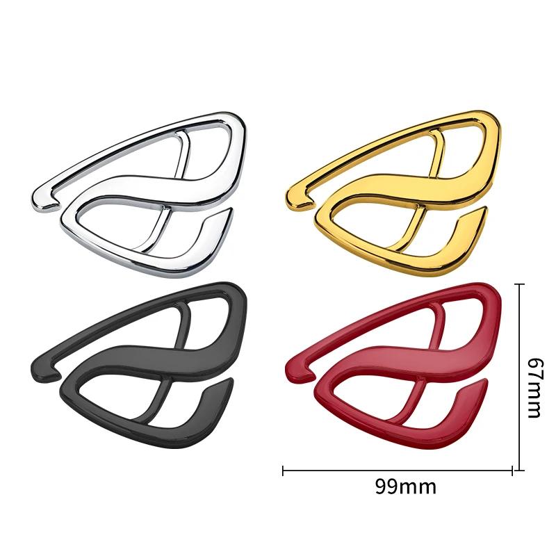 3D Metal Car Sticker MS MAZDASPEED Logo Emblem Decal For Mazda 2 3 5 6 CX-5 CX-7 323 Axela Atenza Auto Body Rear Trunk Styling