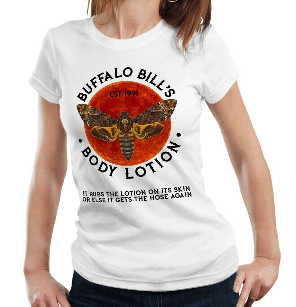 Silence Of The Lambs Tshirt Bills Body Lotion Semi Fitted Ladies Horror S