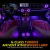 8/64 Colors Air Turbine Vent Ambient Light Vents Car Parts for Mercedes-Benz G-Class(W464) G350 G500 AMG G63 Colors 2018-2025