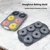 Silicone Donut Mold Baking Utensils Cake Chocolate Round Mold High Temperature Resistant Pudding Macaron Cake Mold Pastry Tools