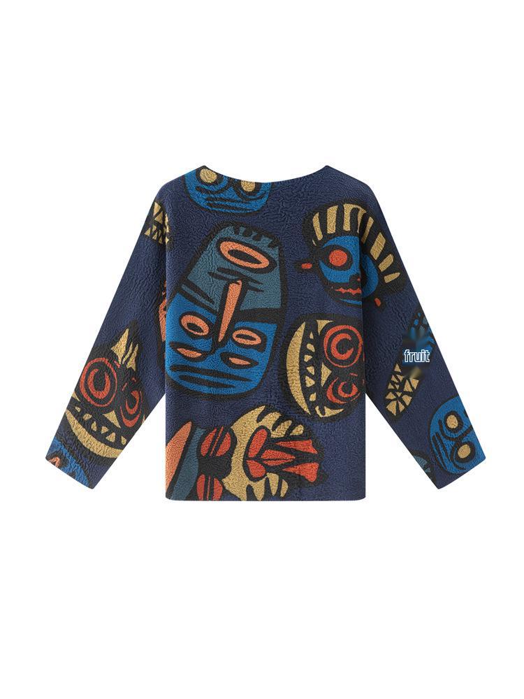 

Miyake Style Pleated Long Sleeve Women s T-shirt - Elegant, Slimming, Fashionable, Flaw-Concealing, Age-Reducing Top One size