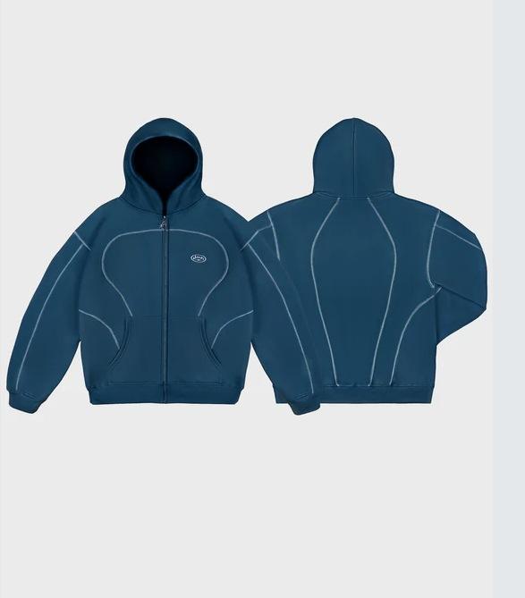 Y2K American Street 2025 Hot-selling Hoodie Casual Sweater Set Cardigan Jacket Trend
