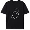 Certified Masochistic Hot In Korea Cute and Creative Pattern Round Neck T-shirt Trendy Summer Short Sleeved Harajuku Streetwear