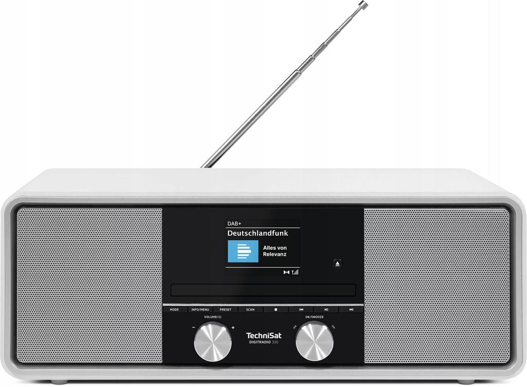 TechniSat DIGITRADIO 330 DAB+ FM Bluetooth USB Radio with CD Player