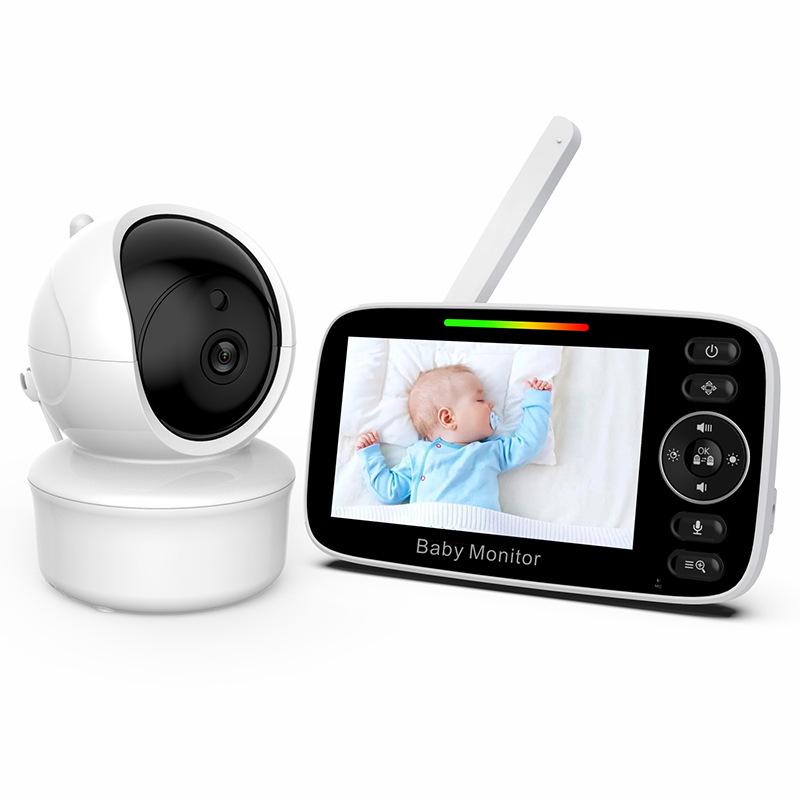 4.3-inch Baby Monitor with Night Vision and Two-Way Talk for Home Use