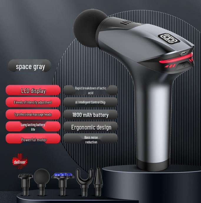 Mini Electric Fascia Gun Muscle Massager for Cervical Spine and Muscle Relaxation
