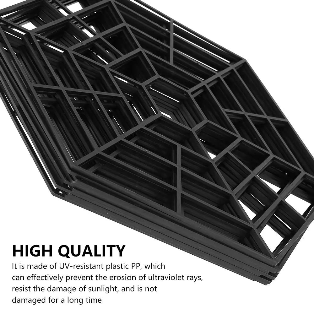 20/40Pcs Pond Protectors Net Plastic Garden Pond Fish Guard Floating Net for Protecting Fish From Predators Herons And Cats