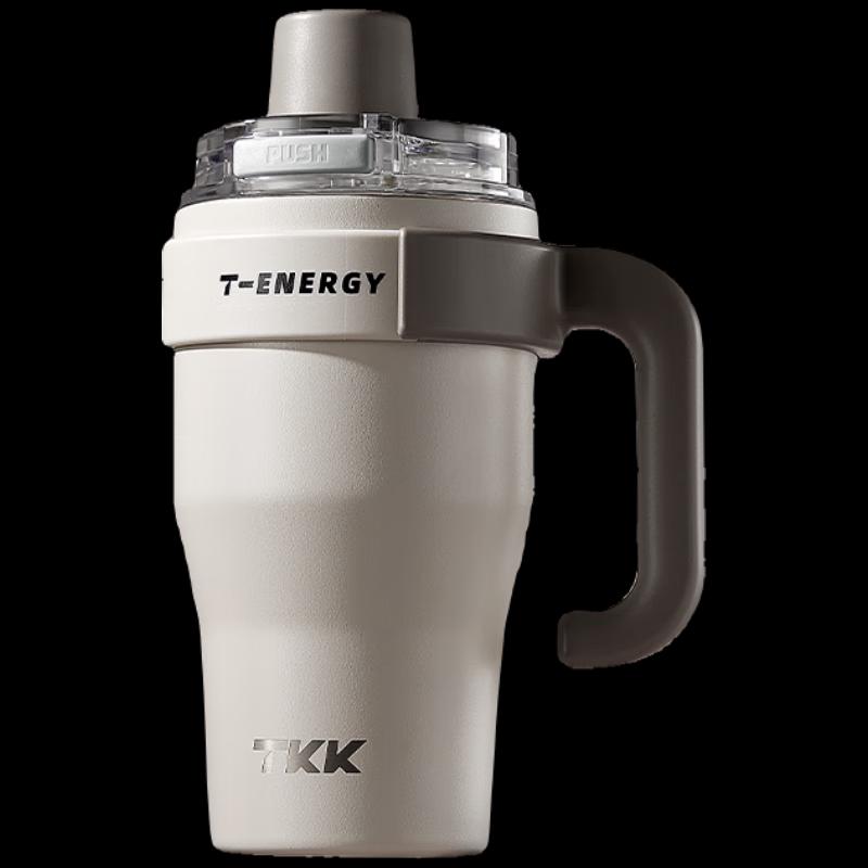 TKK T-One 800ml Ceramic-Lined Pop-Up Lid Insulated Tumbler