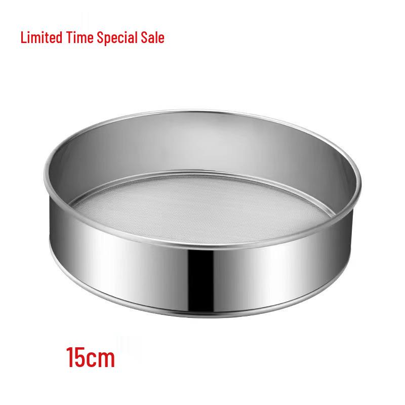 

304 Stainless Steel 40 Mesh Handheld Flour Sifter