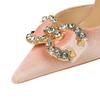 Luxury high heels Women 7 cm 10.5 cm stilettos Metal Rhinestone Women Pumps Wedding shoes Ladies Sexy Prom Shoes 2025