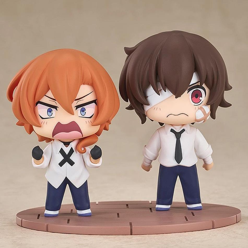 7CM Anime Bungo Stray Dogs Bungo Stray Dogs dazai osamu Q Edition Action PVC Collection Model Toys Statue Decoration Ornaments