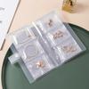 Transparent Jewelry Storage Albums Desktop Drawer Organizer Fashion Necklace Bracelet Ring Dustproof Storage Bag Anti-oxidation