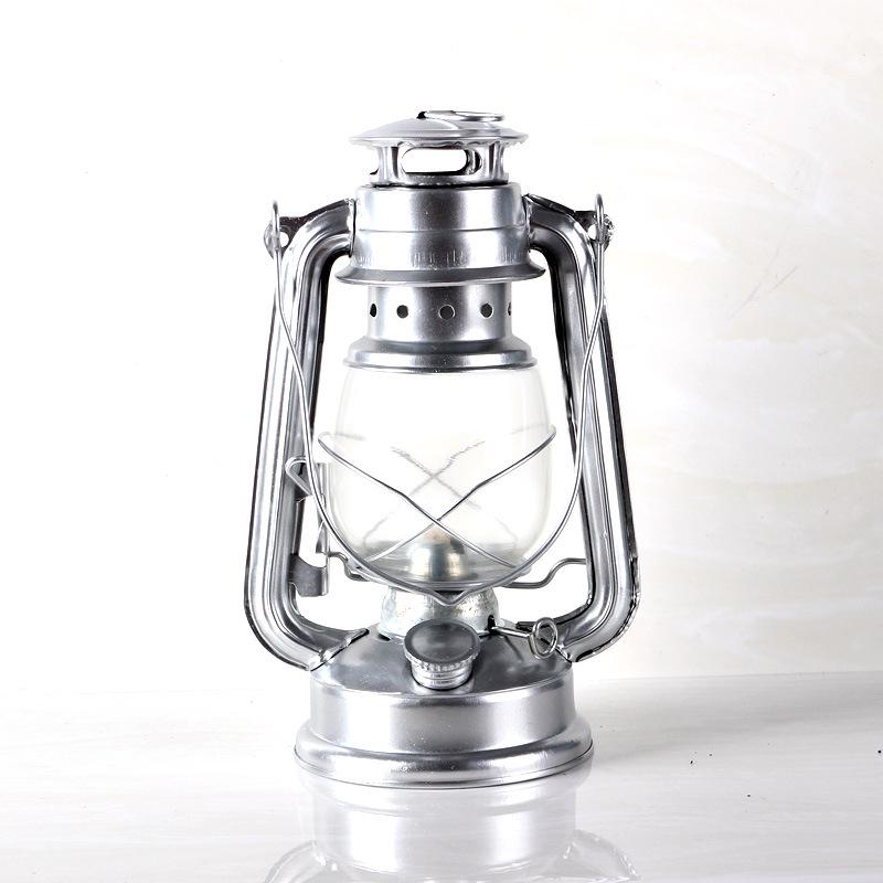 Eisen Vintage Petroleumlampe Laterne Camping Tragbare Lampe Topplicht Retro Öllampe