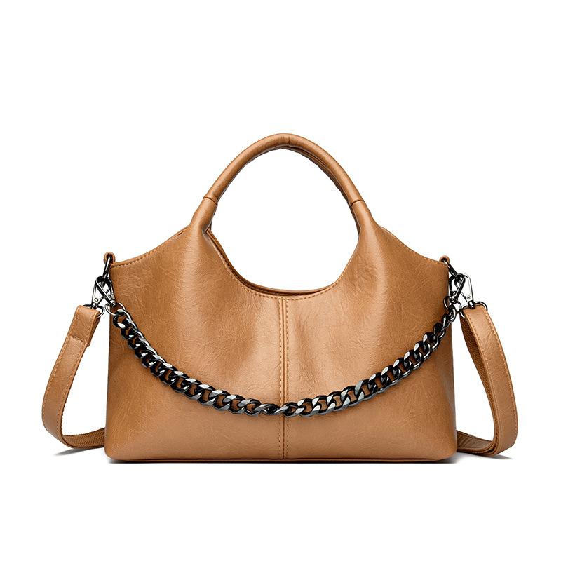 

Large-capacity Niche Handbag, Retro Single-shoulder Crossbody Bag, Chain Underarm Bag