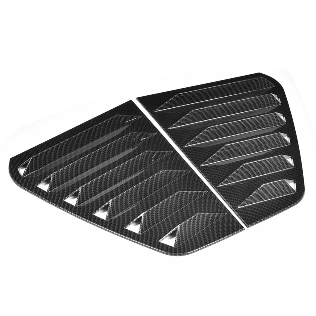 Pair of Side Vent Window Scoop Louver Trim Car Modification Fit for R Mk7Mk7.5 20132020Carbon