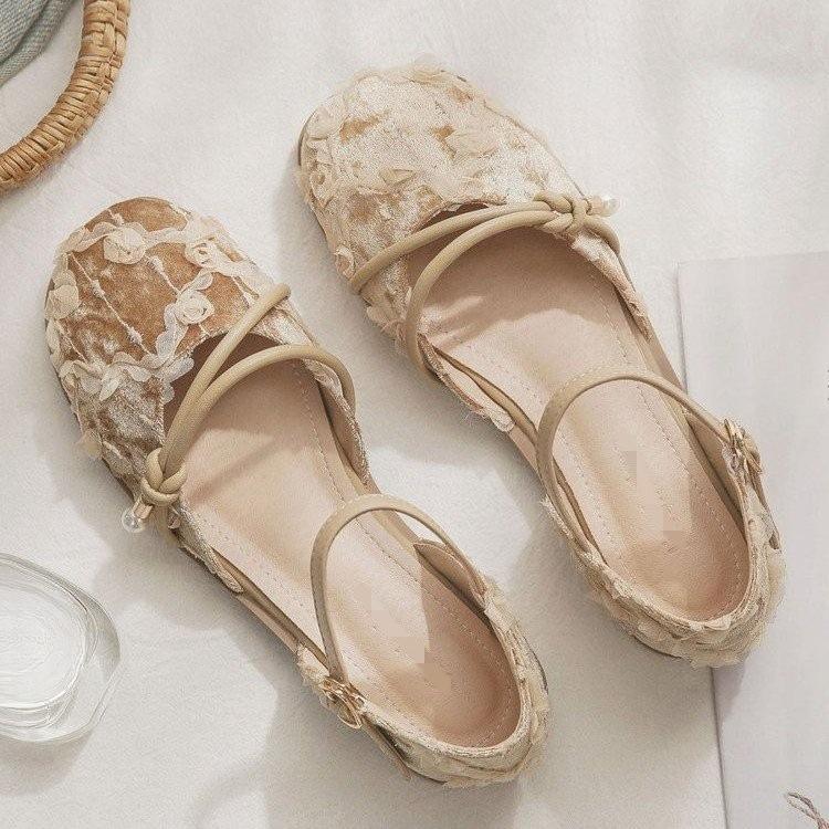 New Style Shoes - Retro Flat-front Slip-on Women's Single Shoes