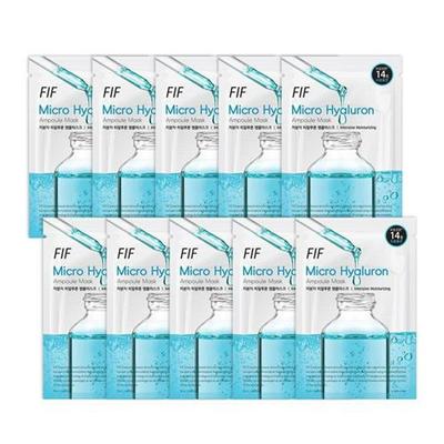 FIF Micro Hyaluron Ampullen-Maskenblatt 10 Blatt