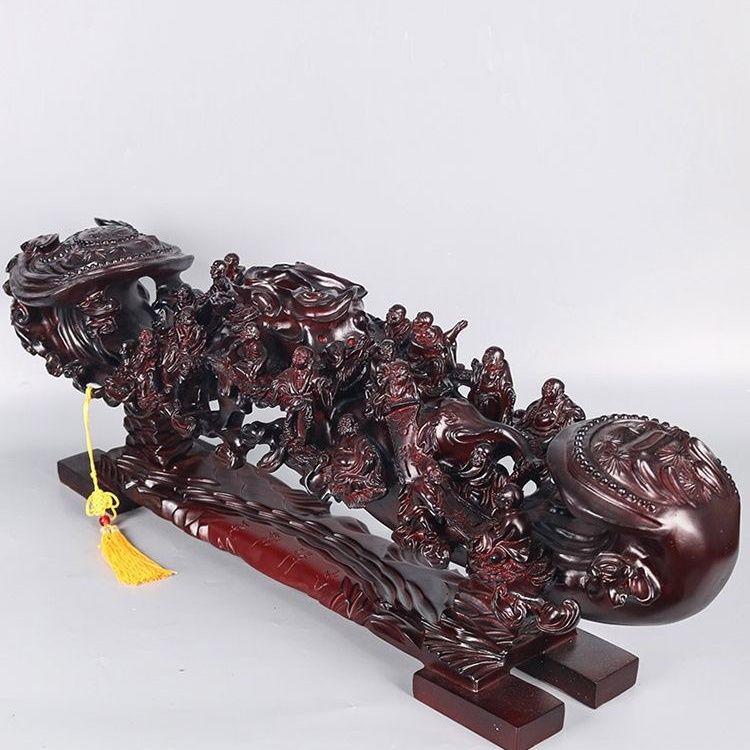 Eighteen Arhat Ruyi Ornament for Living Room or Office - Ideal Housewarming Gift