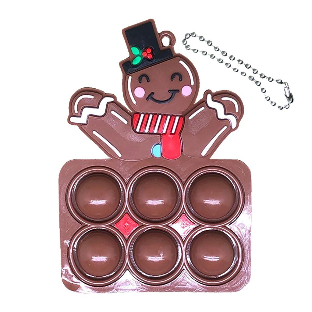 Vánoční silikonová dekompresní stolní puzzle dekompresní hračka