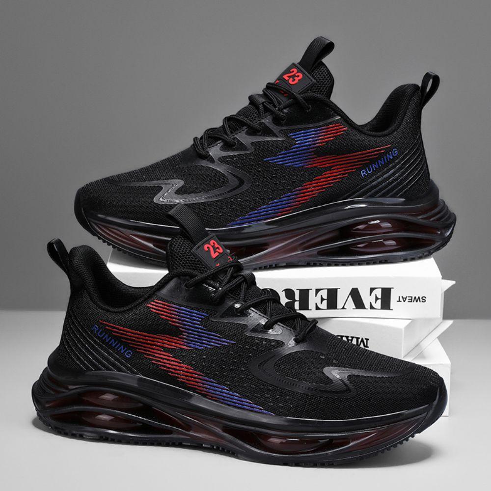 Sneakers Large Size Breathable Tide Shoes Men's Shoes Transparent Bottom Sports Shoes