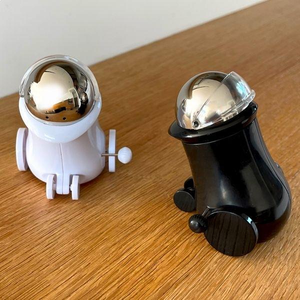 Salière et poivrière Robots Roule sur