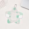 Star Shape Kpop Photo Card Holder Keychain Pendant Portable Idol Photo Card Cover PVC Cute 3 Inch Mini Photo Holder Girls
