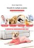 Breathable Summer Dog Outfit: Dirt-Resistant, High-Elastic, Four-Legged Design with Belly Cover for Small & Medium Dogs