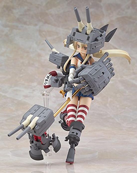 Kantai Collection -KanColle- Alloy Shimakaze Non-scale ABS & PVC & Diecast Painted Movable Figure