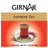 Girnar Safran Schwarztee 10 Teebeutel Packung à 1 | Premium Hochkoffeinhaltiges Getränk, Vegetarischer Genuss