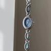 Vintage Watch Oval Quartz Waterproof Watches Women's Bracelet Wristwatch