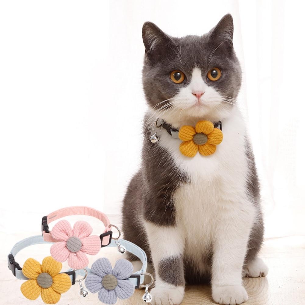 flower cat collar