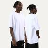 Men's Heavyweight Pure Cotton T-shirt Oversized Small Collar Loose Shoulder Oversized Base Shirt Short Sleeved T-shirt