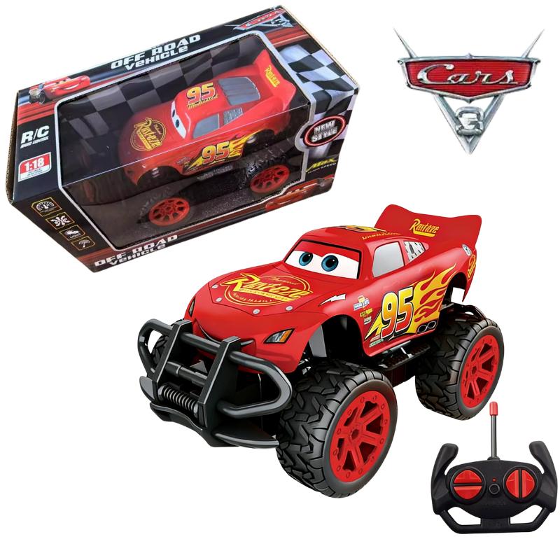 Popular  Pixar Cars Electric Plaything Car | Lightning Mcqueen Channel 4 Off-Road Remote Control Car | Model Car Plaything Birthday Present