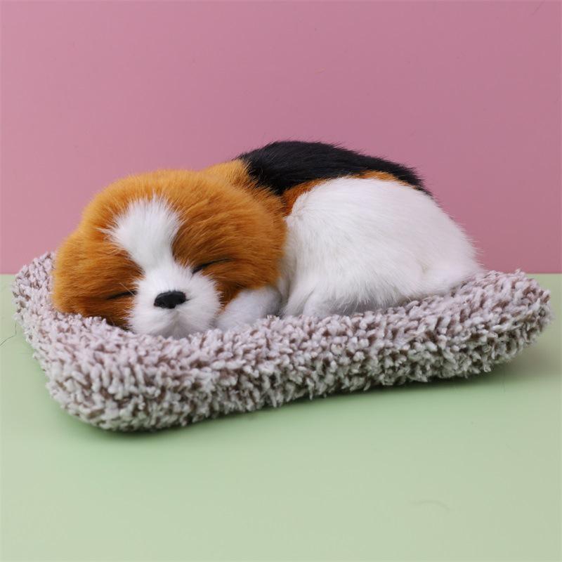 Simulated Kitten Meow Bamboo Charcoal Deodorizing Plush Cushion for Car & Home Decoration