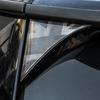2Pcs Car Exterior Rear Back Trunk Tailfins Spoiler Wing 3D Sticker Decal Decor for BMW Mini Cooper F56 Car Styling Accessories