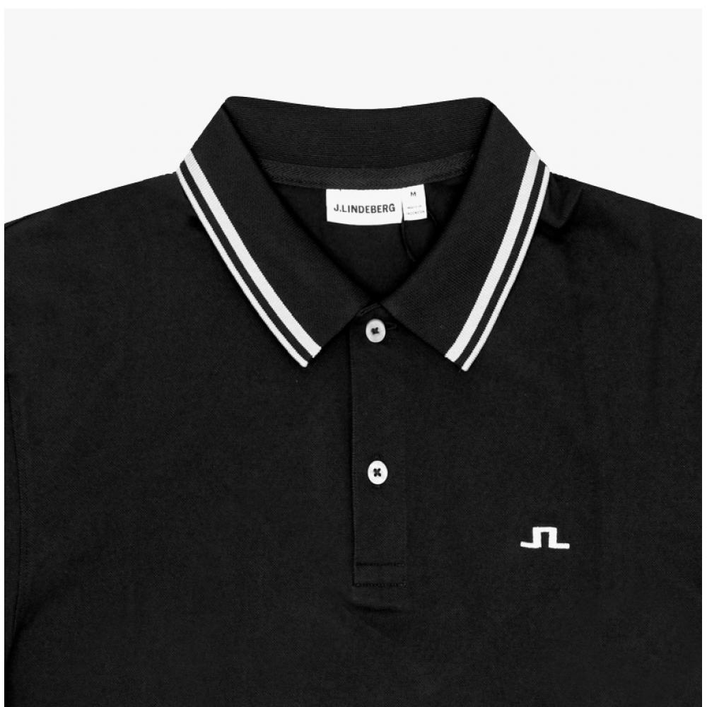 J.lindeberg Men Joy Tipping Polo Golf Short Sleeve Shirt 9999 Bmjt15739
