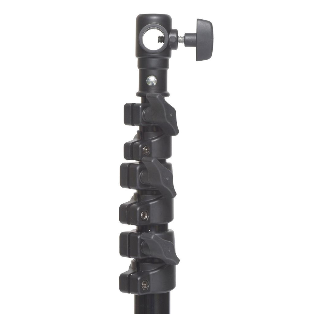 Etsumi 2800mm Light Stand, Maximum Extension of 280cm, 4 Sections, with Air Cushion, for Strobe, Video Light, and Softbox (E-6741)