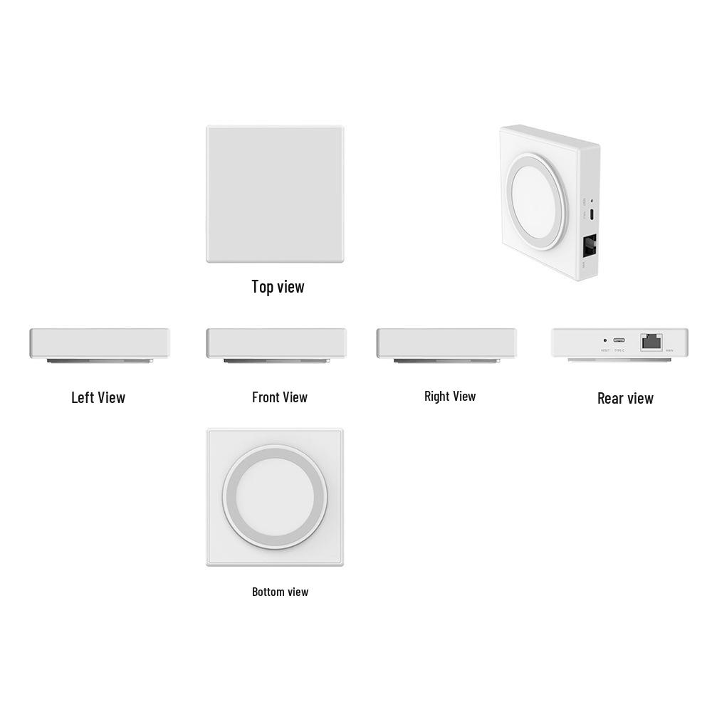 Tuya ZigBee3.0 Smart Wired Gateway with Alexa and Google Assistant Voice Control