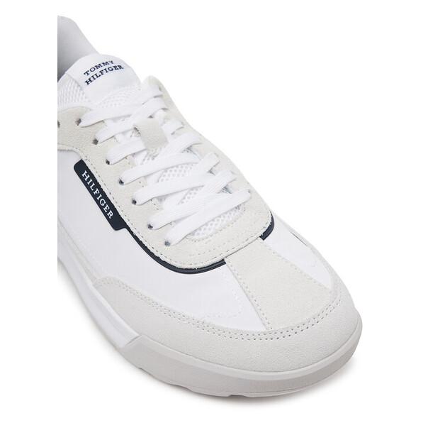 Мужские кроссовки Tommy Hilfiger Retro runner seasonal fm0fm05425 белые