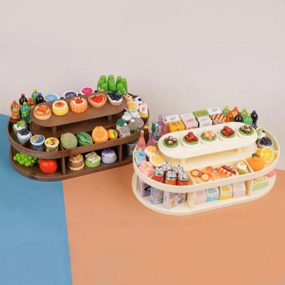 Multistyles Dollhouse Miniature Bogu Mini Furniture Model Display New Stand Storage Rack