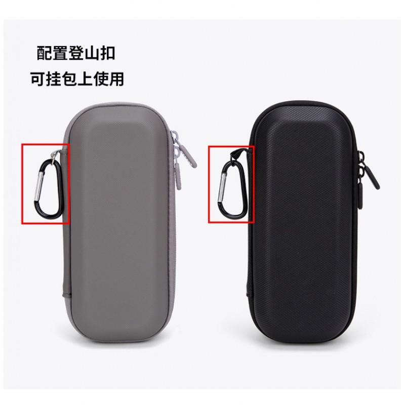 Portable PU Camera Case DJI Osmo Pocket 4 Pro With Velvet Lining Shockproof Storage Pouch Gray Black