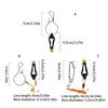 Power Grip Line Release Clip Fishing Downrigger Release Snap Weights Clamp Fishing Tackle for Fishing