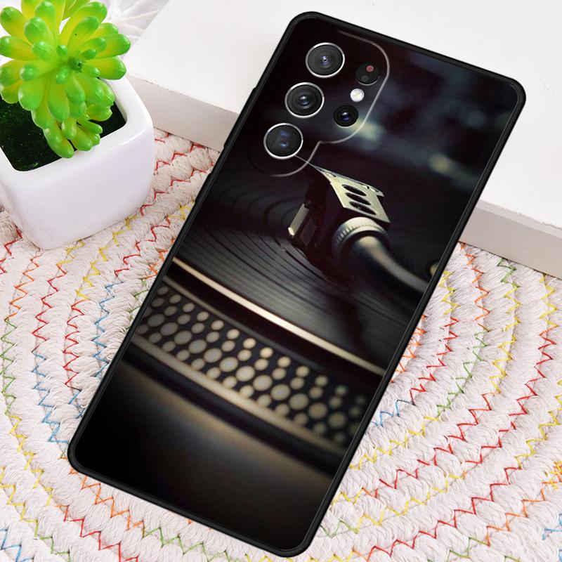 Vinyl Record Original TPU Phone Case For Samsung Galaxy Note 10 Pro S26 S25 S24 S23 S22 Ultra Plus S21 FE S20 Shockproof Cover