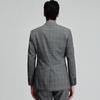 Men's Plaid Wool Business Suit Jacket