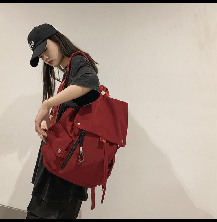 Large Capacity Cross-Border Student Backpack - Unisex Double Shoulder Bag in Korean Academy Style