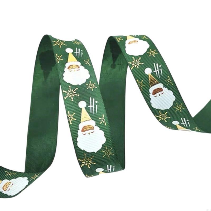 Decorative Polyester Ribbon Christmas Gift Wrapping Ribbon Flower Bouquet Ribbon