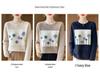 Women's 3D Embroidered Crochet Wool Sweater, Round Neck Autumn/Winter Pullover, Warm & Age-Reducing Layer