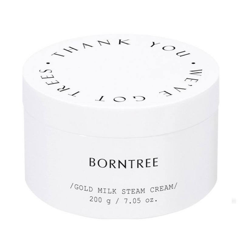 BORNTREE Gold Milk Steam Cream 200g