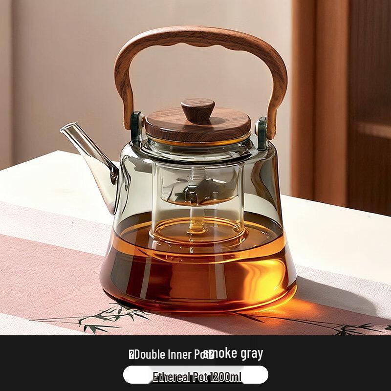 ZISIZ Glass Tea Kettle
